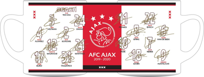 Afbeeldingen van Ajax Mok Handtekeningen Seizoen 2019-2020