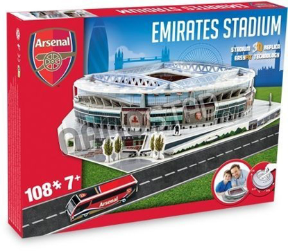 Afbeeldingen van Arsenal 3D Puzzel - Emirates Stadium