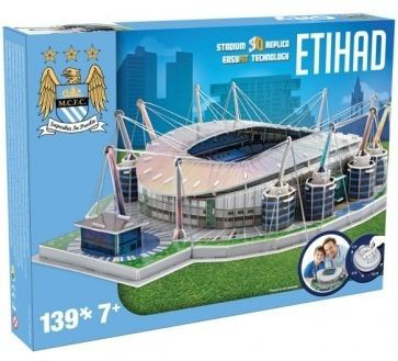 Afbeeldingen van Manchester City 3D Puzzel - Etihad Stadion
