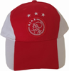 Afbeeldingen van Ajax Cap Senior rood/wit Logo