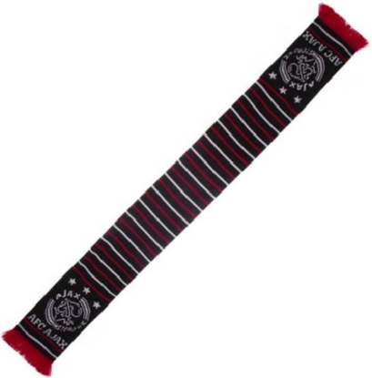 Picture of Ajax Sjaal Gestreept - zwart