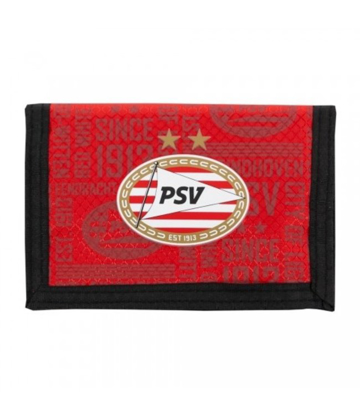 Picture of PSV Portemonnee - All Over - zwart/rood