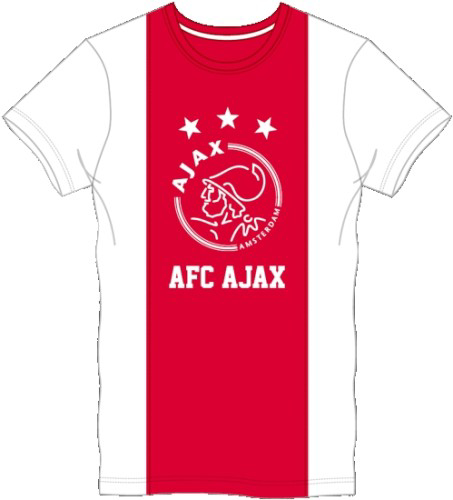 Afbeeldingen van Ajax T-shirt - AFC AJAX - rood/wit