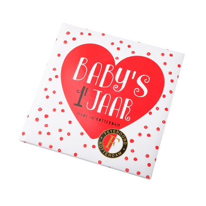 Picture of Feyenoord Baby Boek - Baby's 1e Jaar