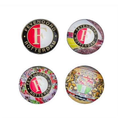 Picture of Feyenoord Glas/Koelkast Magneten (4 stuks)
