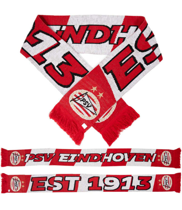 Afbeeldingen van PSV Sjaal EST 1913 - rood/wit